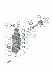 F80DETL drawing CRANKSHAFT--PISTON