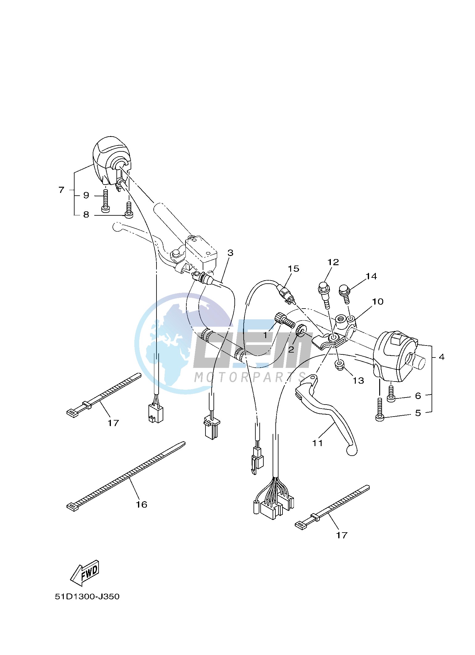 HANDLE SWITCH & LEVER