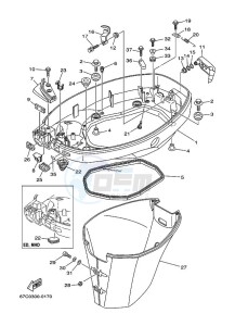 F40B drawing BOTTOM-COWLING