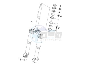 Liberty 150 4t Sport e3 drawing Rear suspension - Shock absorbers