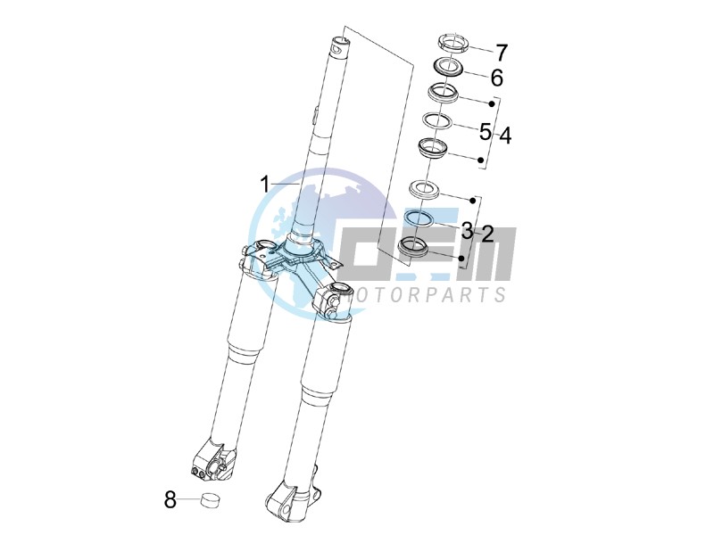 Rear suspension - Shock absorbers