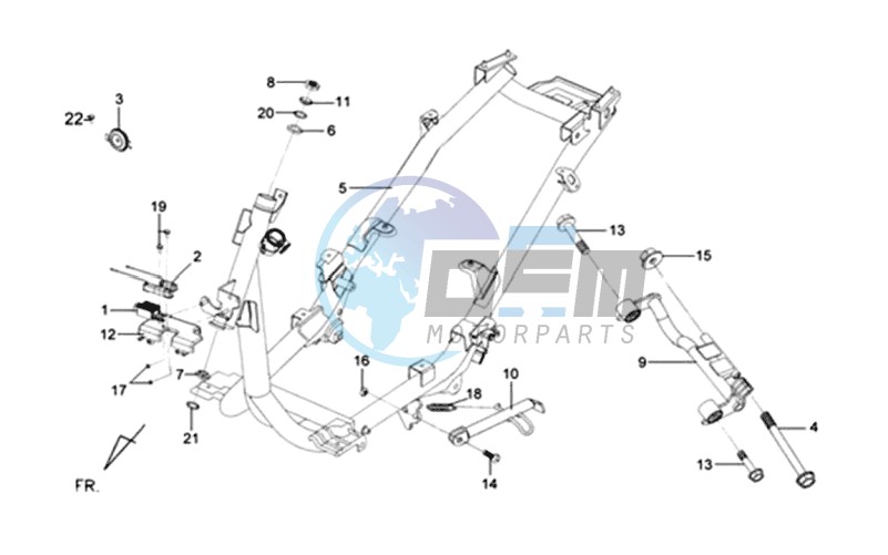 FRAME / ENGINE MOUNT