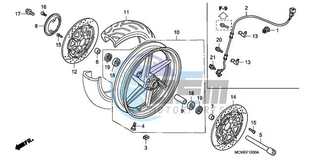 FRONT WHEEL