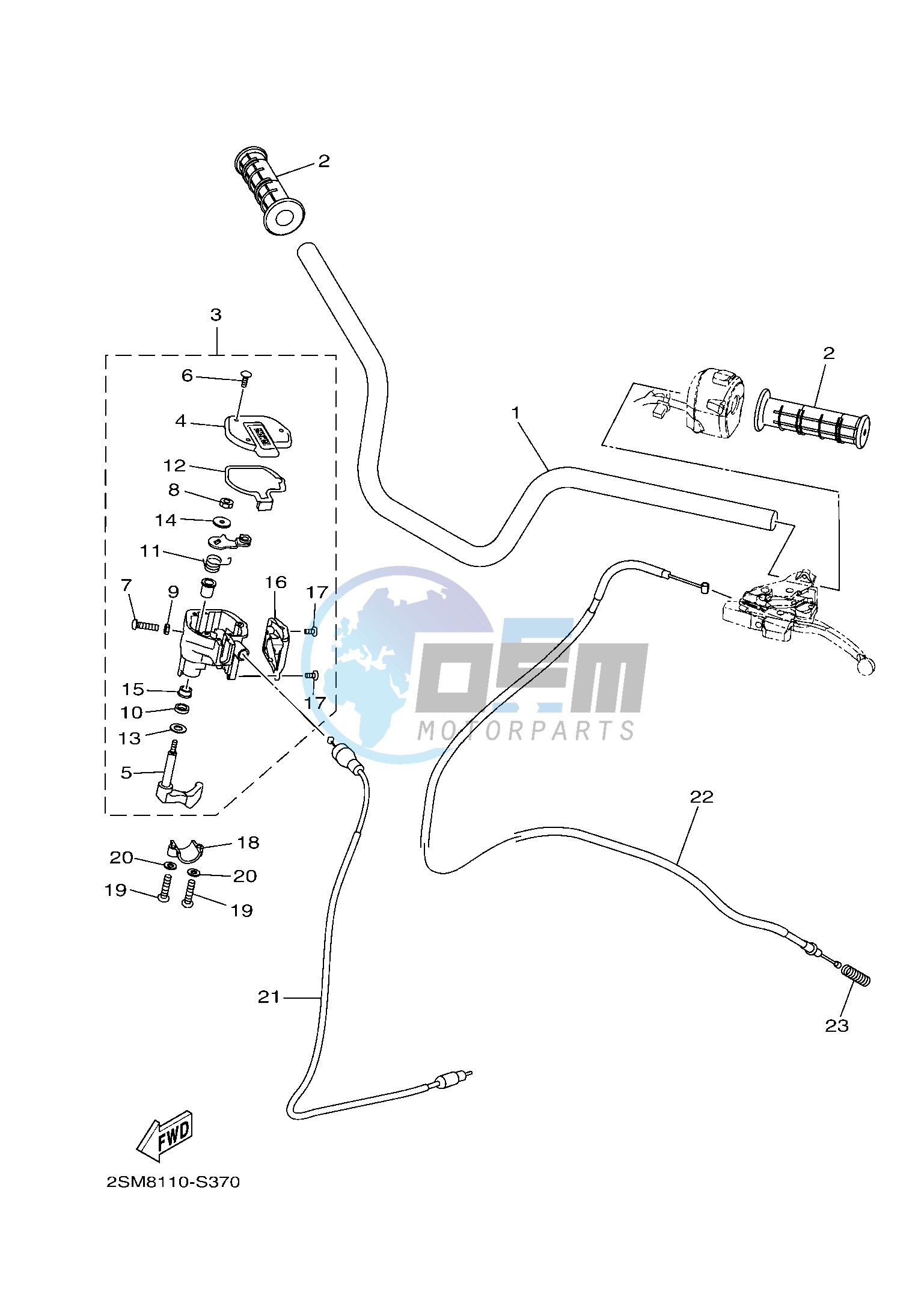 STEERING HANDLE & CABLE