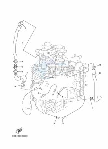 FL250DETU drawing CYLINDER-AND-CRANKCASE-4