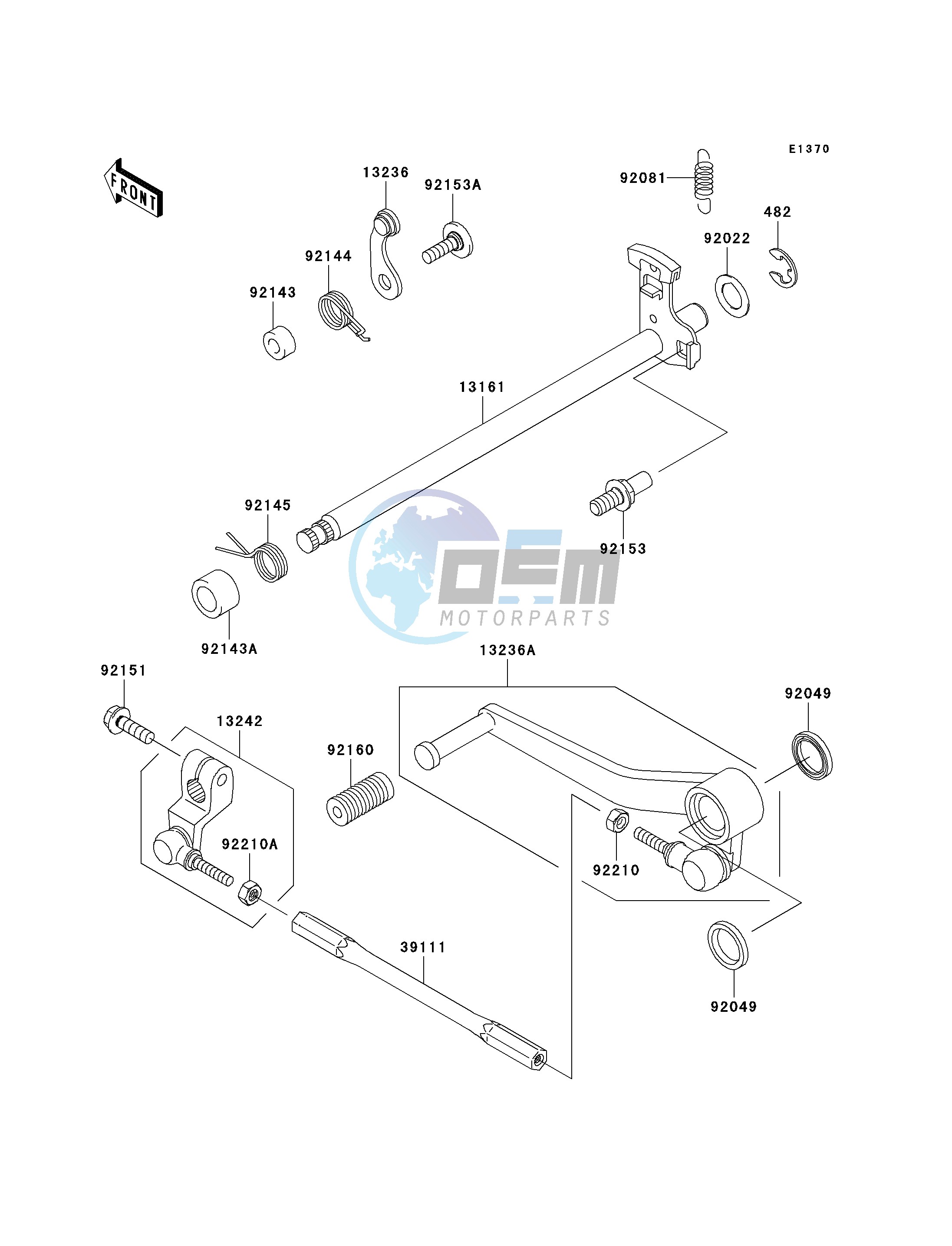 GEAR CHANGE MECHANISM