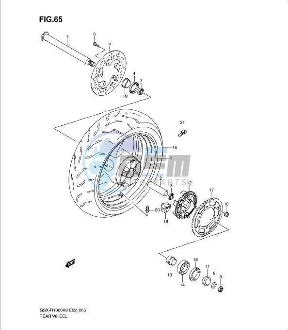 REAR WHEEL