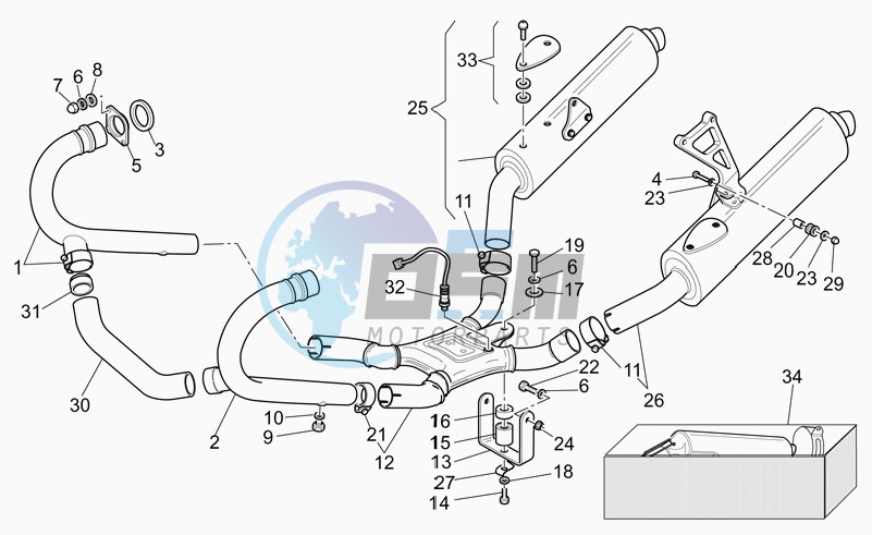 Exhaust unit