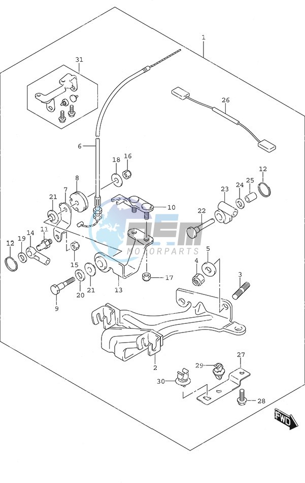 Remocon Parts Set