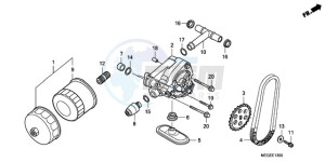 VT750C9 E / KMH drawing OIL PUMP