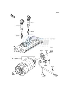 ER-6N ER650EEF XX (EU ME A(FRICA) drawing Ignition System