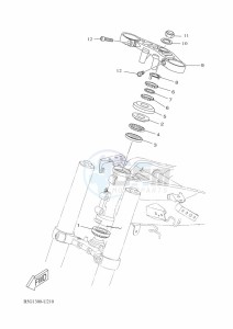 YZF125-A YZF-R125 (B5G1) drawing STEERING