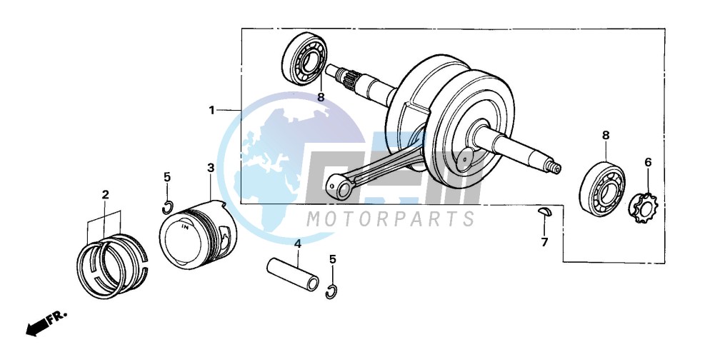 CRANKSHAFT/PISTON