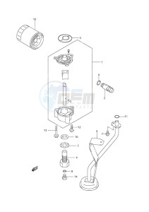 DF 60 drawing Oil Pump