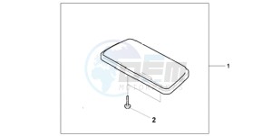 GL18009 E / MKH drawing TRUNK VANITY MIRR