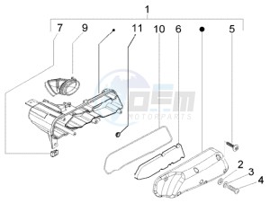 LX 50 2T drawing Air Cleaner