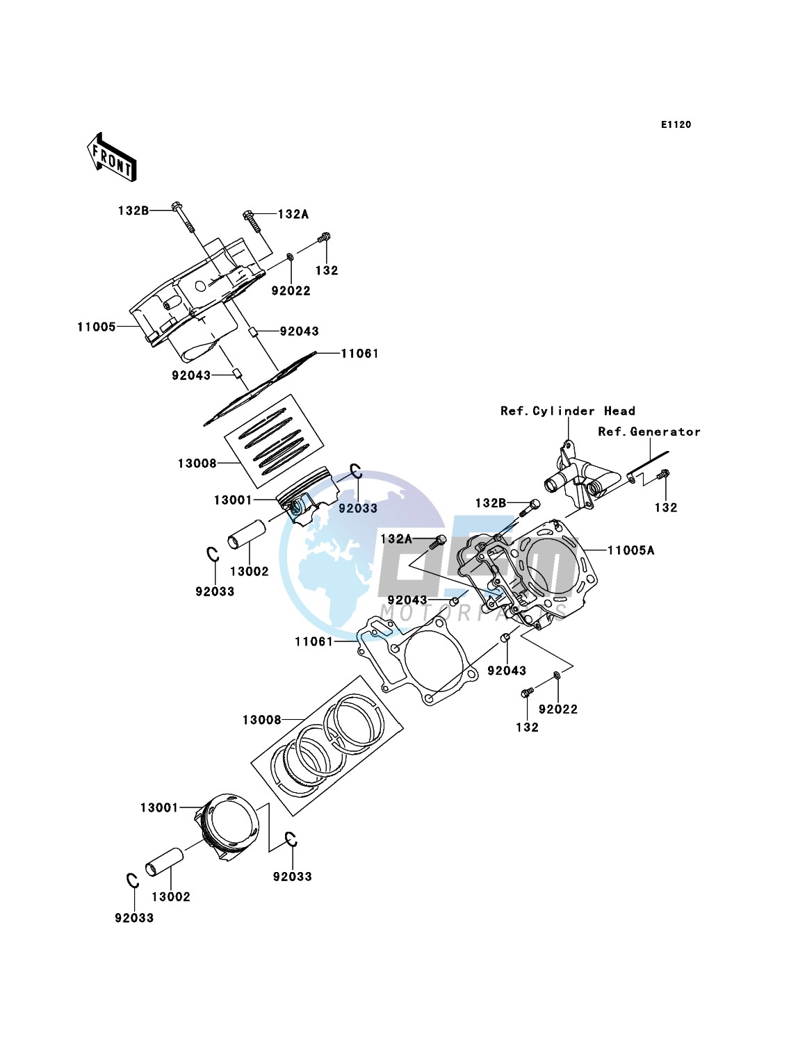 Cylinder/Piston(s)