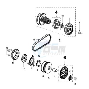 FIGHT LCT FR drawing CLUTCH 6 HOLES