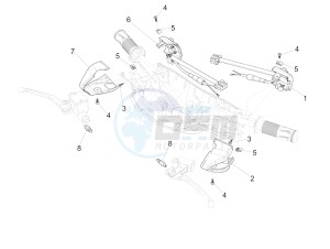 SPRINT 50 4T-3V E4 (EMEA) drawing Selectors - Switches - Buttons