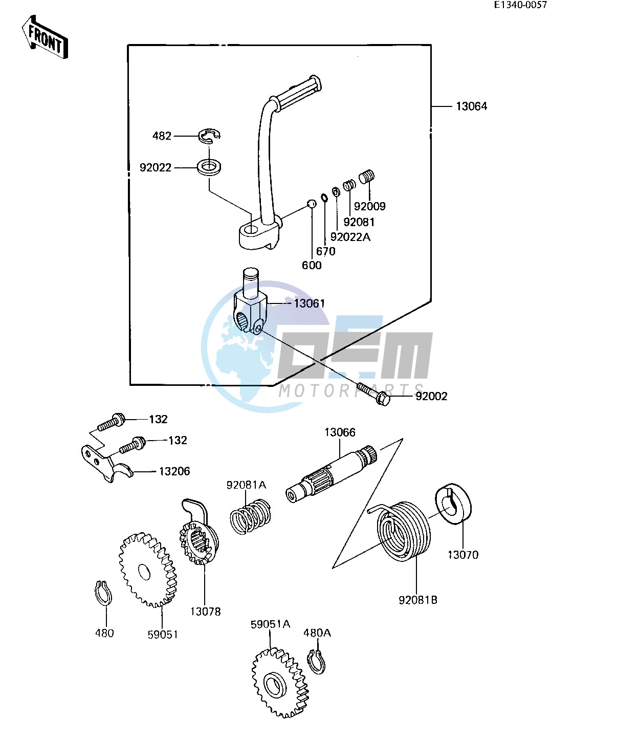 KICKSTARTER MECHANISM