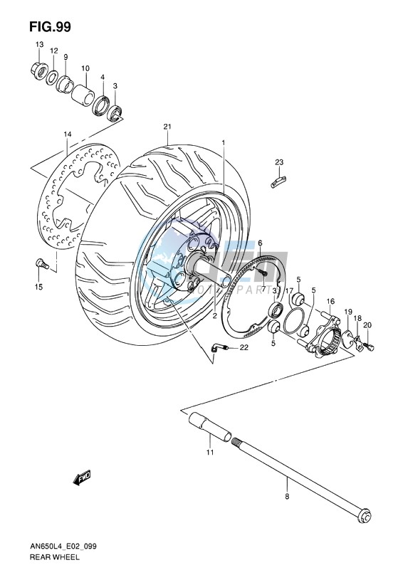 REAR WHEEL