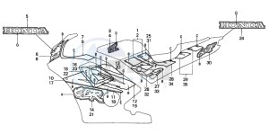 CBR600F2 drawing STRIPE (CBR600FP)