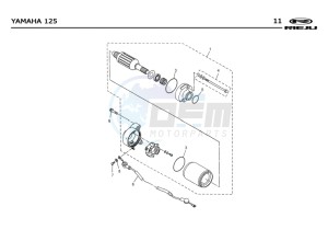 MRX-125-4T-BLUE drawing START ENGINE  EURO2