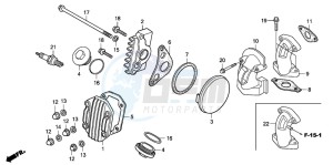 TRX90 SPORTRAX90 drawing CYLINDER HEAD COVER