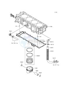 JET SKI ULTRA LX JT1500KEF EU drawing Cylinder/Piston(s)