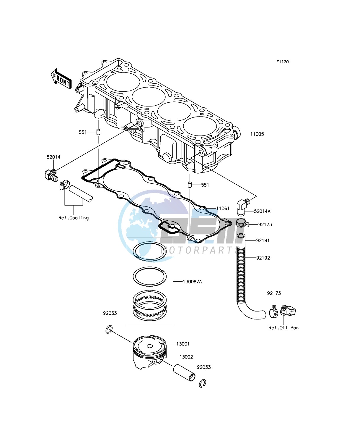 Cylinder/Piston(s)