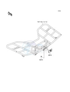 KVF650_4X4 KVF650DBF EU GB drawing Reflectors(EU,UK)