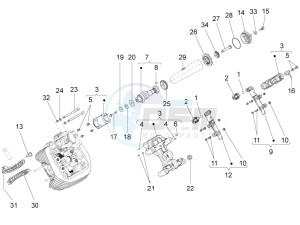 Audace 1400 Carbon 1380 (NAFTA) drawing LH cylinder timing system