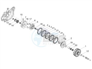 RS 125 REPLICA 4T E4 ABS (EMEA) drawing Clutch