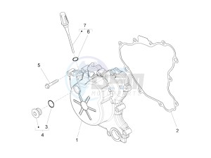 RS4 125 4T (AU, CA, EU, HK, J, RU, S, USA) drawing Flywheel cover