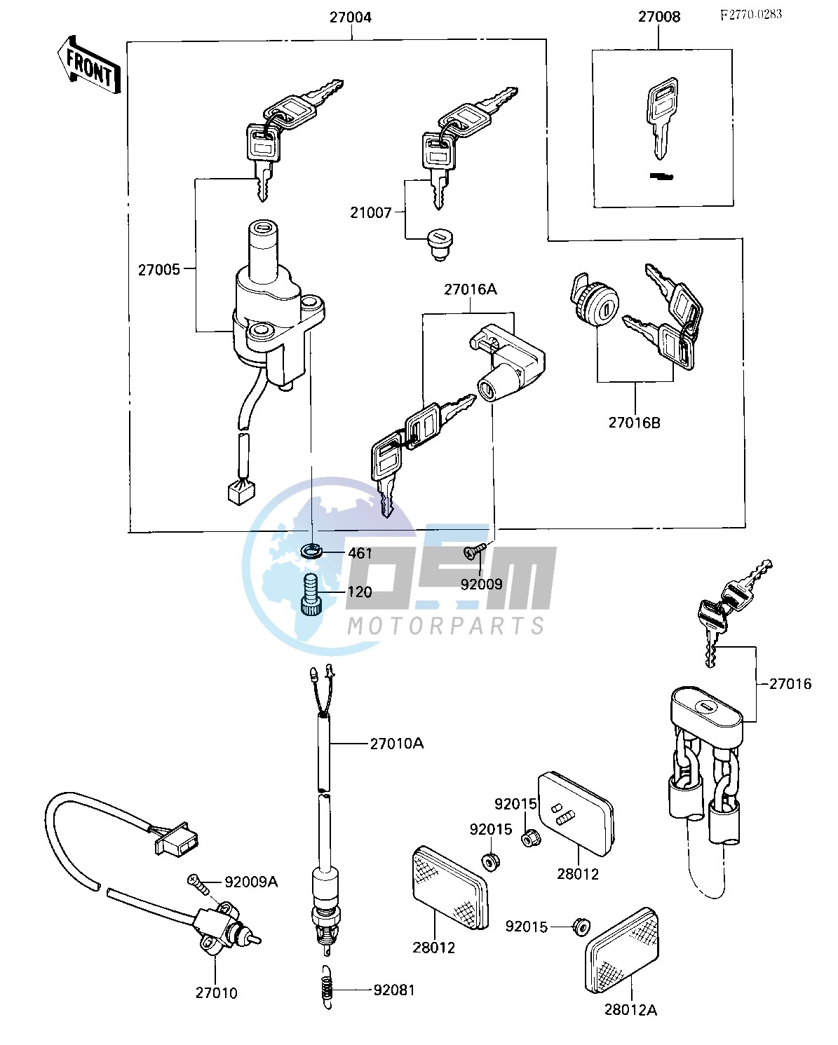 IGNITION SWITCH_LOCKS_REFLECTORS