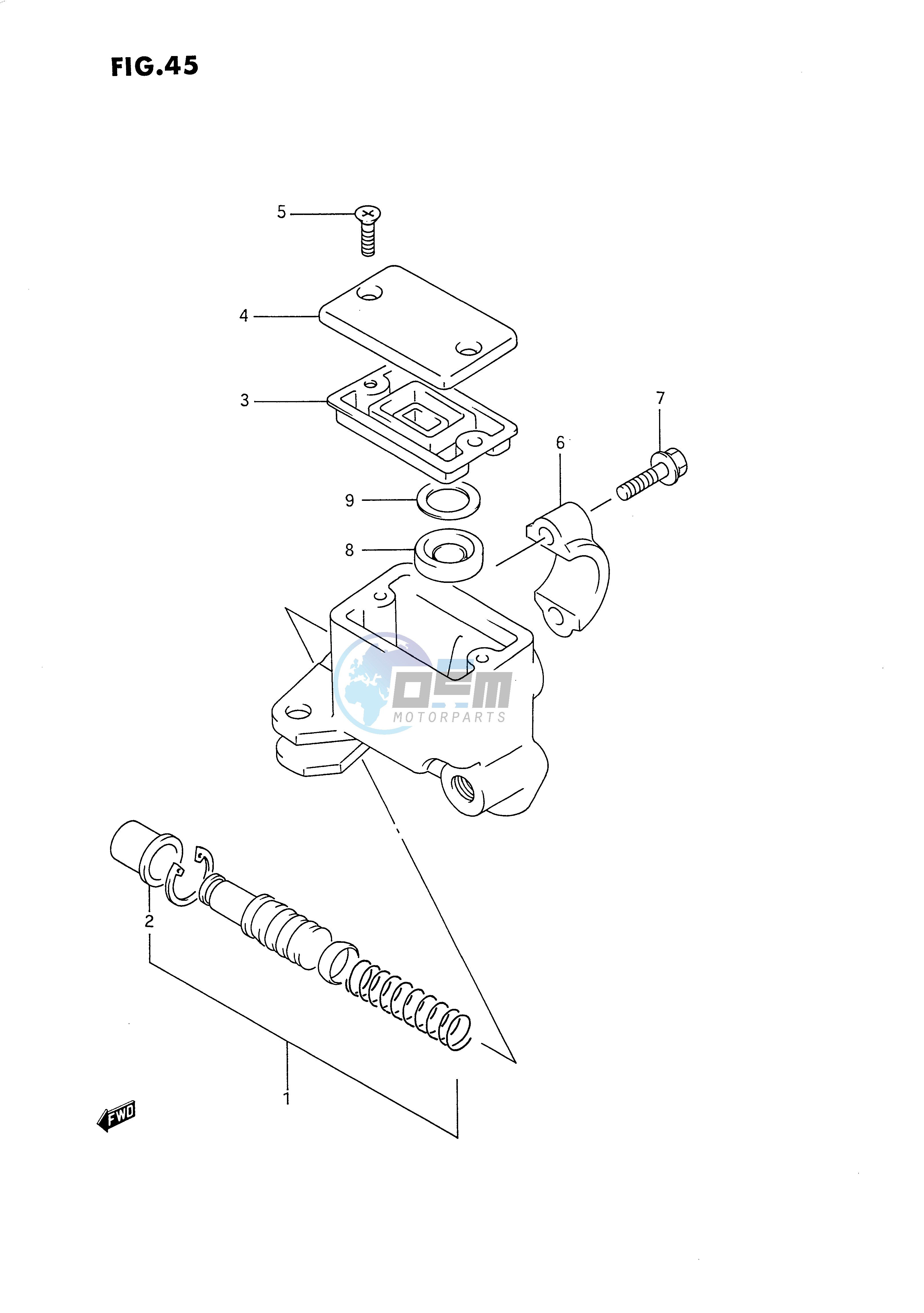 FRONT MASTER CYLINDER