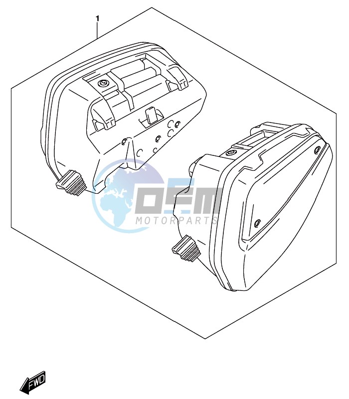 OPTIONAL (SIDE CASE SET)