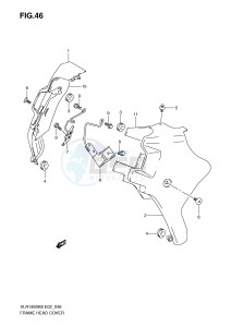 VLR1800 (E2) drawing FRAME HEAD COVER