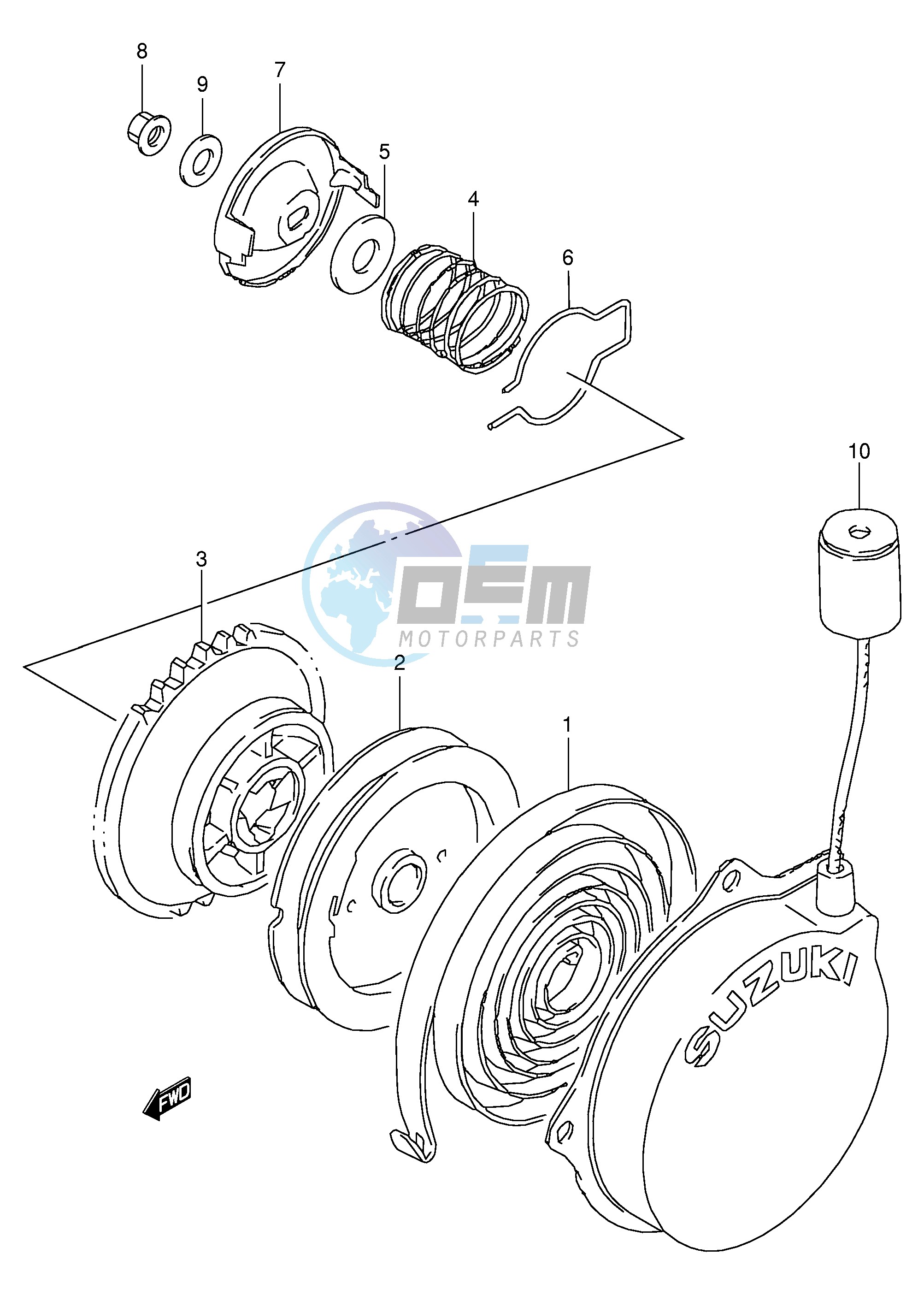 RECOIL STARTER (OPT)