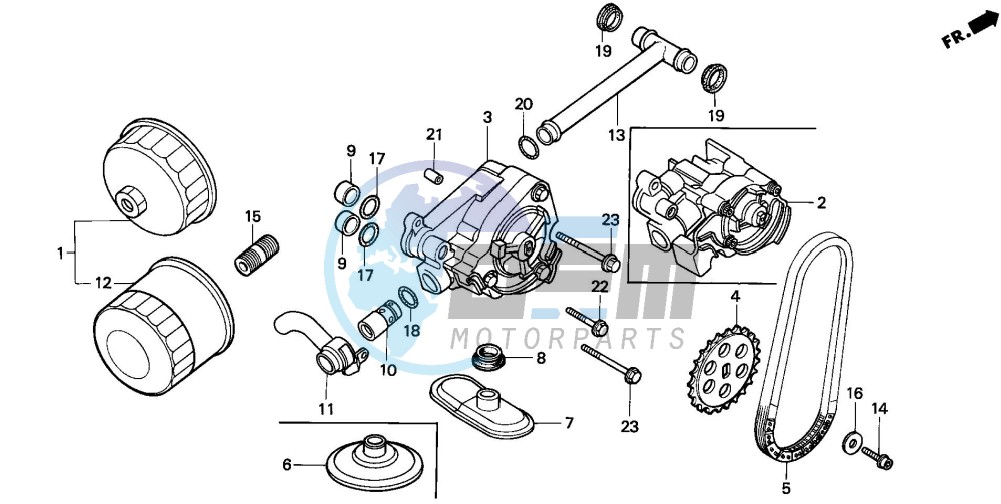 OIL FILTER/OIL PUMP