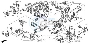 CB600FA3A Europe Direct - (ED / ABS ST 25K) drawing WIRE HARNESS