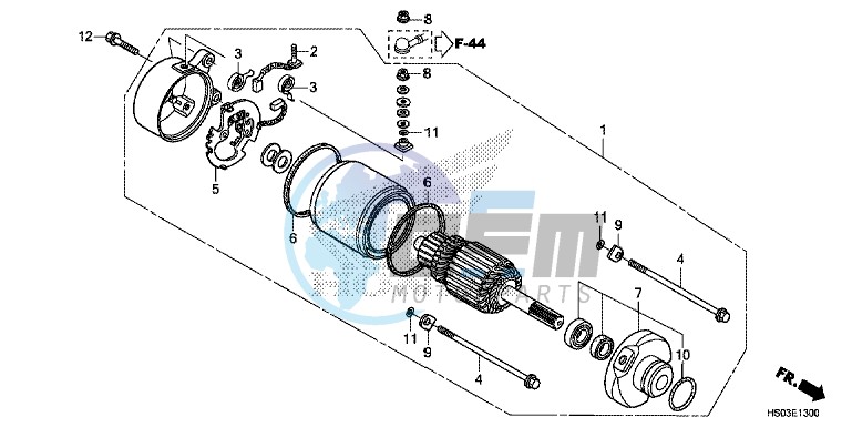 STARTER MOTOR