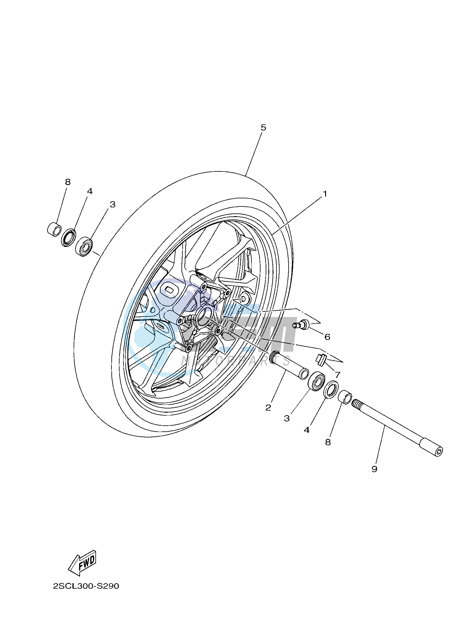 FRONT WHEEL