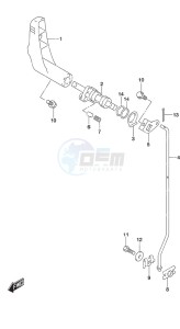 DF 6A drawing Clutch Lever