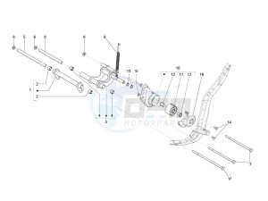 Liberty 125 4t Delivery e3 Single drawing Swinging arm