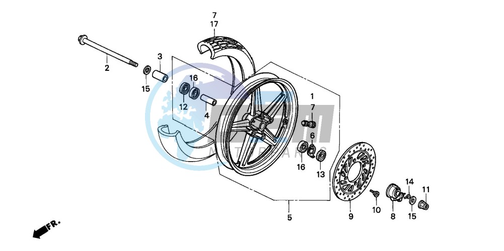 FRONT WHEEL (SI)