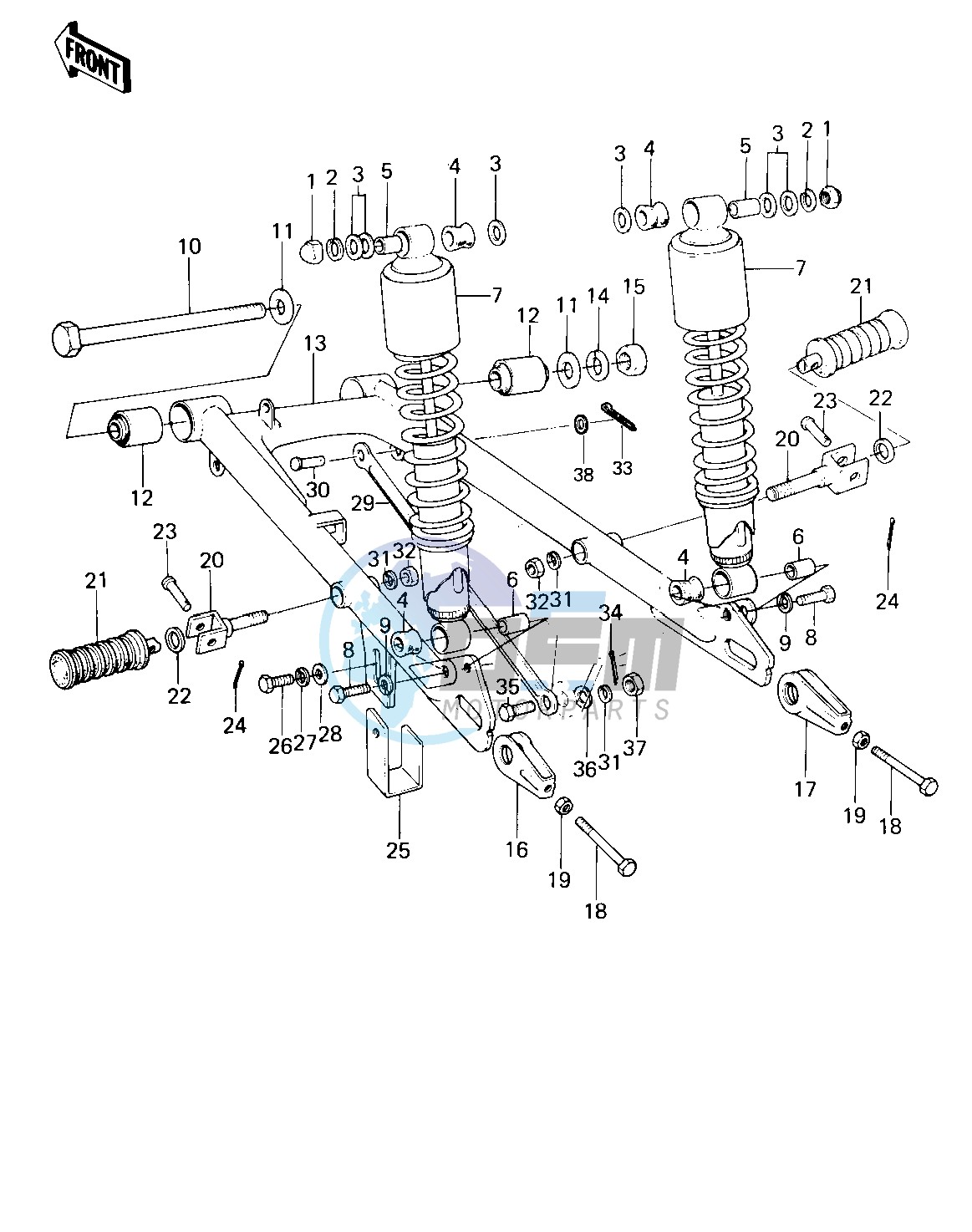 SWING ARM_SHOCK ABSORBERS