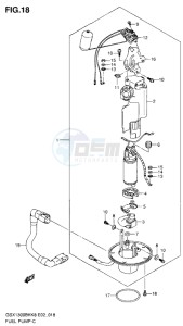 GSX1300B B-KING drawing FUEL PUMP