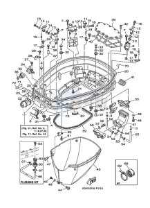 Z250F drawing BOTTOM-COWLING