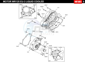 RS3-125-FLUOR drawing CLUTCH COVER  EURO3